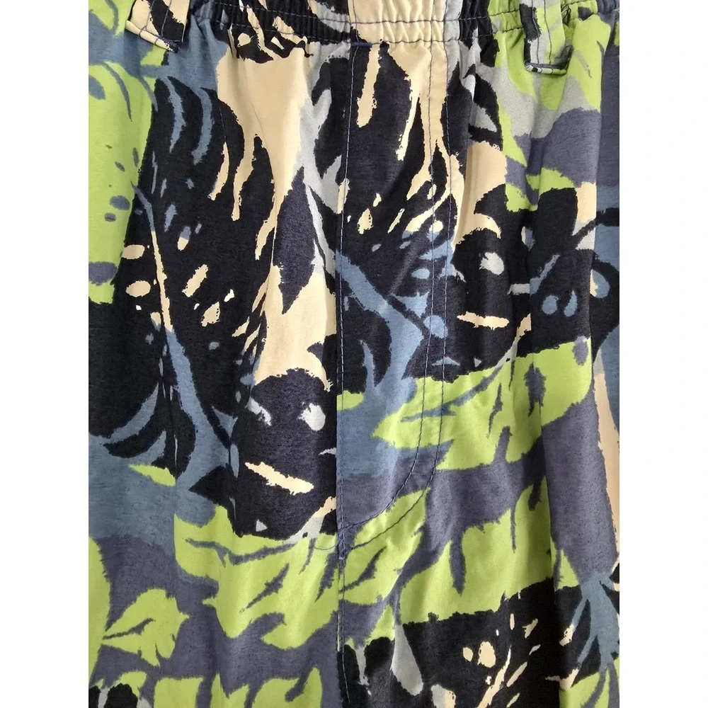 Men's Columbia Swim Shorts Trunks Size‎ Small Blue Green